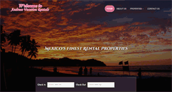 Desktop Screenshot of andreasvacationrentals.com